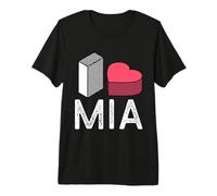 I Love MIA Nombre Personalizado MIA Camiseta Premium