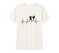 I Love Mixed Martial Arts MMA Línea Pulse Camiseta Premium