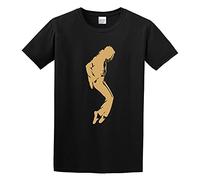 I Love MJ Pop King Music Fan Art Club Clothes 1980S Dancer Unisex 100% Cotton Short-Sleeve T-Shirts Black XXXL