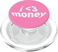I Love Money · Amo el Dinero Y2k Clothes Iconic Slogan PopSockets PopGrip para MagSafe