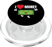 I Love Money Hustle Gift Money Lovers PopSockets PopGrip para MagSafe