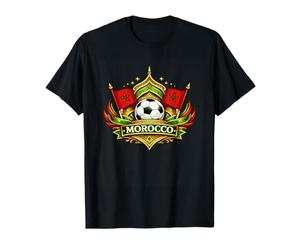 I Love Morocco, Bandera del país de Marruecos, Atlas del Orgullo de fútbol Camiseta