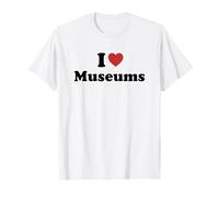 I Love Museums Camiseta