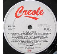 I Love Music - Enigma (2) 12"
