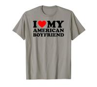 I Love My American Boyfriend Camiseta