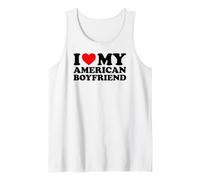 I Love My American Boyfriend Camiseta sin Mangas
