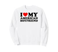I Love My American Boyfriend Sudadera