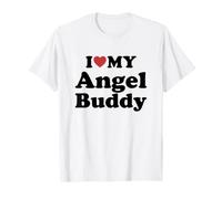 I Love My Angel Buddy Camiseta