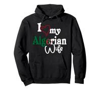 I Love My Argelian Wife Africa Flag Argel Argelia Sudadera con Capucha