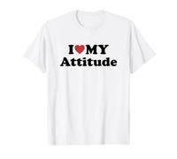 I Love My Attitude Camiseta