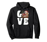 I Love My Beagle Xmas Graphic For Puppy Lover Cute Christmas Sudadera con Capucha