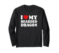 I Love My Bearded Dragon Dragones Barbudos Manga Larga