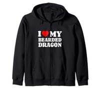 I Love My Bearded Dragon Dragones Barbudos Sudadera con Capucha