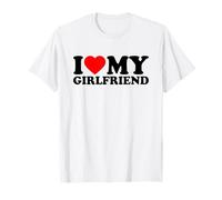 I Love My Beautiful Girlfriend, I Heart My GF Valentines Day Camiseta
