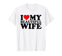 I Love My Beautiful Wife · I Heart My Wife Valentines Day Camiseta