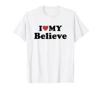 I Love My Believe Camiseta