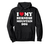I Love My Bernese Mountain Dog Boyero de Montana Bernés Sudadera con Capucha
