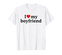 I Love My BF Boyfriend · I Heart My BF Valentine's Day Camiseta