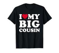 I Love My Big Cousin Heart Family Funny Camiseta