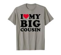 I Love My Big Cousin Heart Funny Family Camiseta