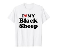 I Love My Black Sheep Camiseta
