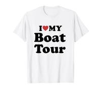 I Love My Boat Tour Camiseta