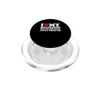 I Love My Boyfriend So Please Stay Away from Me PopSockets PopGrip para MagSafe