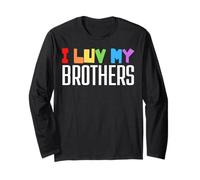 I Love My Brothers Pride Brother Divertido Divertido Niños Niñas Manga Larga