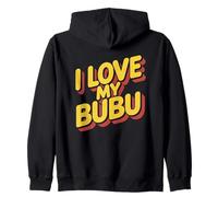 I Love My BuBu, Parejas románticas, Aniversario a Juego Sudadera con Capucha