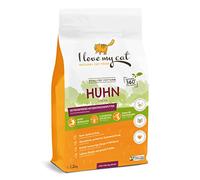 I Love My Cat Comida Seca para Gatos sin Cereales con Pollo Fresco - 1,2 kg. Pienso para Gatos con Alto Contenido en Carne, Omega-3, prebióticos y sin Gluten.