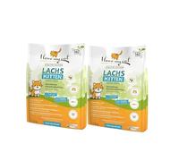 I Love My Cat Kitten Pienso para Gatitos con salmón - 2 x 1,2 kg (2,4 kg). Comida para Gatitos sin Cereales y sin azúcar añadido. Alimento Completo para Gatitos con un Alto Contenido en Omega-3.