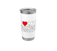 I Love My Chinese Husband Vaso térmico de acero inoxidable de doble pared