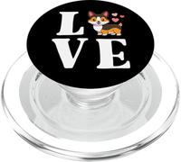 I Love My Corgi Tricolor Corgi Shirt Women Gift Dog Mama PopSockets PopGrip para MagSafe