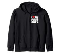 I Love My Cougar Wife! Divertido Juguete niño y Marido más Joven Sudadera con Capucha