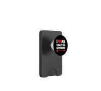 I Love My Crazy Ex Boyfriend - Día de San Valentín Divertido PopSockets PopWallet para MagSafe