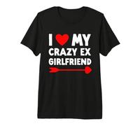 I Love My Crazy Ex Girlfriend - Día de San Valentín Divertido Camiseta Premium