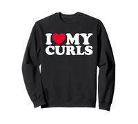 I Love My Curls Sudadera