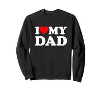 I Love My Dad Heart Family Grandpa Sudadera