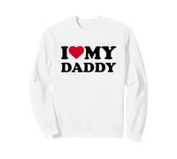 I Love My Daddy Heart Grandpa Family Sudadera