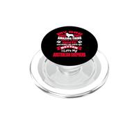 I Love My Dog Australian Shepherd Funny Puppy Dogs Lovers PopSockets PopGrip para MagSafe