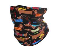 I Love My Dog Dachshunds - Polaina elástica, multifuncional, ligera, protección contra el viento