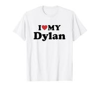 I Love My Dylan Nombre Conjunto Pareja Camiseta