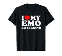I Love My Emo Boyfriend Camiseta