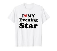 I Love My Evening Star Camiseta