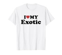 I Love My Exotic Camiseta