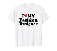 I Love My Fashion Designer Camiseta