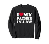 I Love My Father-In-Law Heart Family Grandpa Sudadera