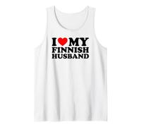 I Love My Finnish Husband Camiseta sin Mangas