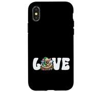 I Love My Frenchie Xmas Graphic For Mom with Christmas Vibes Carcasa para iPhone X/XS
