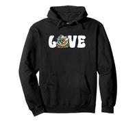 I Love My Frenchie Xmas Graphic For Mom with Christmas Vibes Sudadera con Capucha